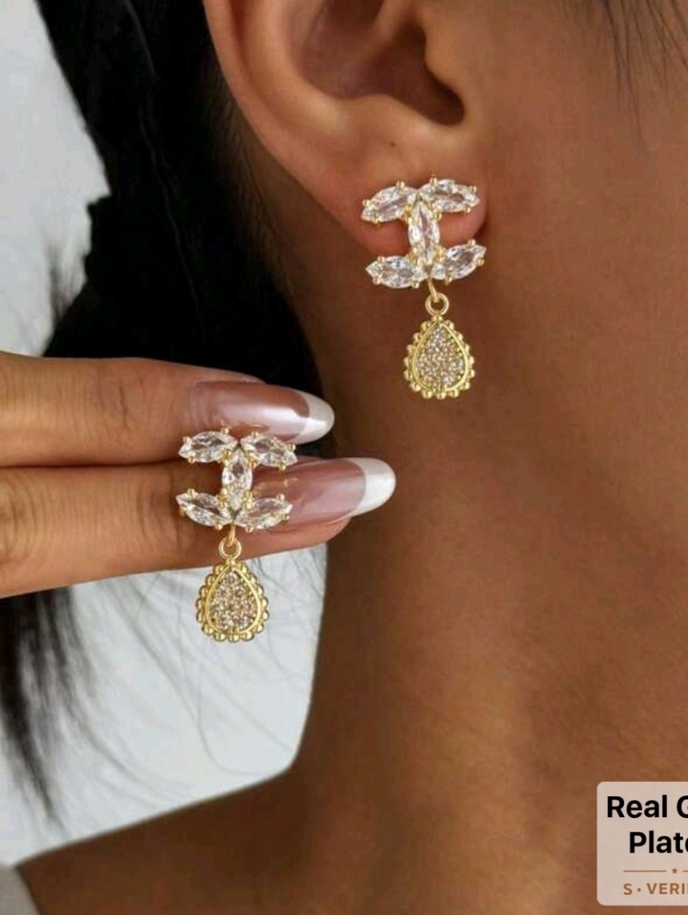 Chanel Style Earrings
